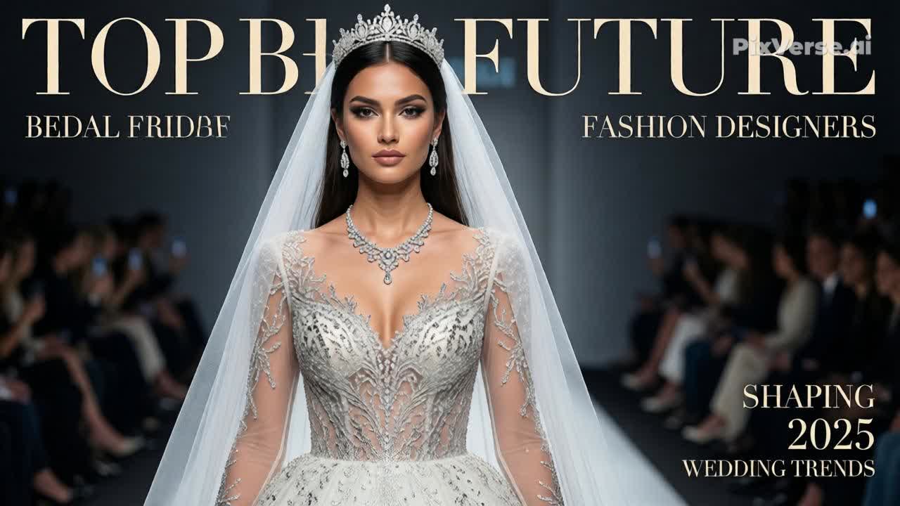 Unveiling the Future: Top Bridal Fashion Designers Shaping 2025 Wedding Trends