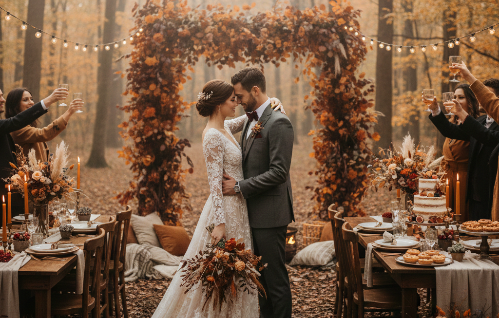 Embracing the Season: Top Autumn Wedding Trends for 2023